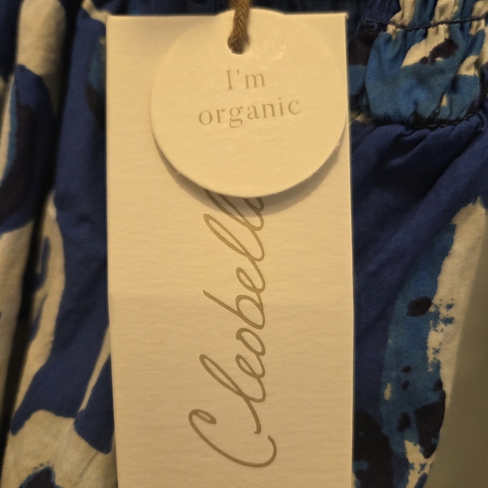 Cleobella Brylee Floral Mini Dress- In Royal Blue & White- Very Flattering!! - Picture 2 of 16